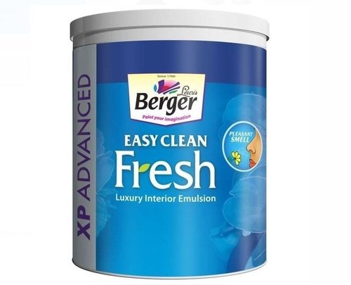Berger Luxury Interior Emulsion Paint - 20 Liters, High Gloss Acrylic, Easy Clean And Washable Finish, Voc Free, Smooth Texture